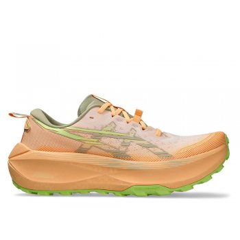 buty asics trabuco max 4 m pomarańczowo-zielone