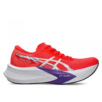 buty asics magic speed 4 w czerwono-białe
