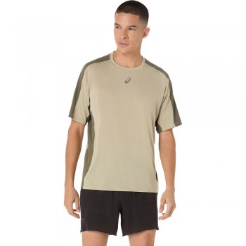 koszulka asics fujitrail elite ss top m khaki