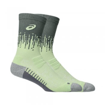 skarpetki asics performance run sock crew u zielone