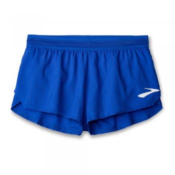 spodenki brooks elite 3" split short m niebieskie
