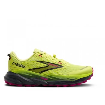 buty brooks cascadia 19 w limonkowe