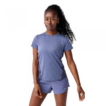 koszulka brooks sprint free short sleeve 3.0 w fioletowa
