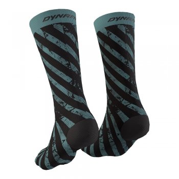 skarpety dynafit trail socks atlantic u niebiesko-czarne