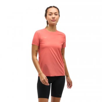 koszulka hoka airolite run short sleeve w grejpfrutowa