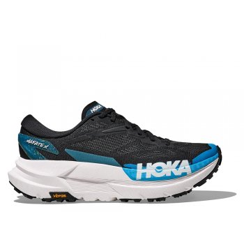 buty hoka mafate x m czarno-niebieskie