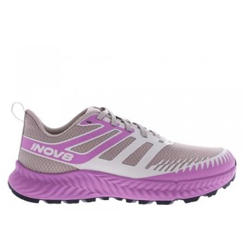 buty inov-8 trailfly w szaro-fioletowe