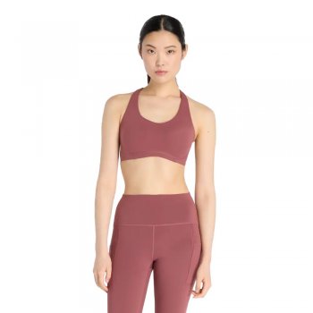 biustonosz new balance race bra w różowy