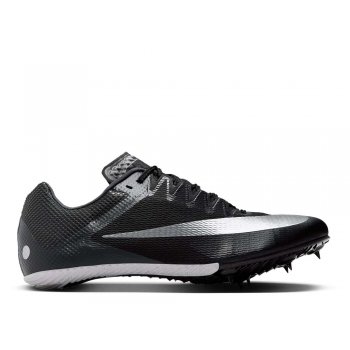 kolce do biegania nike zoom rival sprint u czarno-srebrne