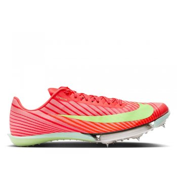 kolce do biegania nike air zoom maxfly 2 u czerwono-limonkowe