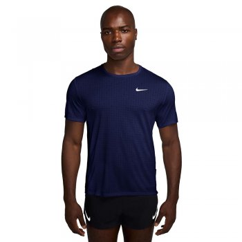 koszulka nike dri-fit breathe miler ss top m granatowa