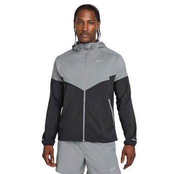 kurtka nike impossibly light windrunner m szaro-czarna