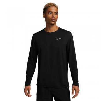 koszulka nike miler dri-fit uv run m czarna