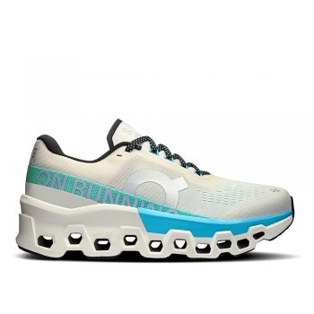 buty on cloudmonster 2 w biało-niebieskie