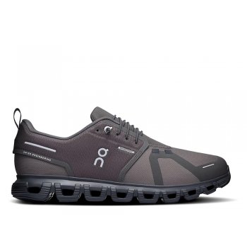 buty on cloud 6 waterproof m brązowo-czarne