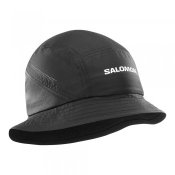 czapka salomon shkout bucket hat u czarna