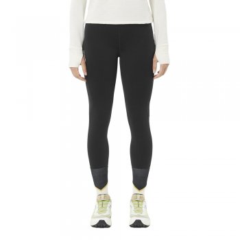 legginsy salomon shakeout core warm tights w czarne