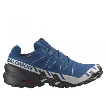buty salomon speedcross 6 gore-tex m niebiesko-białe