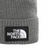 Czapka The North Face Box Logo Cuffed Beanie Grey M Szara
