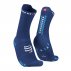 Skarpety Compressport Pro Racing Socks v4.0 Run High U Niebieskie