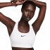 Stanik Nike Swoosh Medium Support W Biały