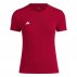 Koszulka adidas Adizero Tee W Czerwona