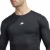 Koszulka adidas Techfit Longsleeve Tee M Czarna