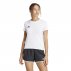 koszulka adidas adizero tee w biała