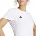 Koszulka adidas Adizero Tee W Biała
