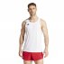 Koszulka adidas Adizero Tank Essentials M Biała