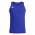 Koszulka adidas Adizero Tank Essentials M Niebieska