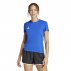 koszulka adidas adizero tee w niebieska