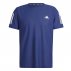 Koszulka adidas Own The Run Tee M Granatowa