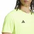 Koszulka adidas Adizero Tee M Limonkowa