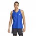 Koszulka adidas Own The Run Singlet M Niebieska