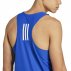 Koszulka adidas Own The Run Singlet M Niebieska