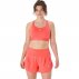 stanik asics road compression bra w koralowy