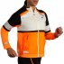 Kurtka Brooks Run Visible Jacket 2.0 W Biało-pomarańczowa