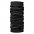 Chusta Buff Lightweight Merino Wool Solid Black U Czarna