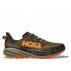 buty hoka speedgoat 6 m brązowo-pomarańczowe