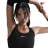 Stanik Nike Swoosh Pocket Medium Support Bra Czarny