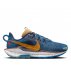 buty nike reactx pegasus trail 5 w niebiesko-pomarańczowe