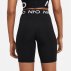 Spodenki Nike Pro 365 Shorts 8In W Czarne