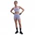 Stanik Nike Pro Indy Plunge W Fioletowy