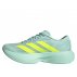 Buty adidas Adizero Evo SL W Błękitno-Limonkowe