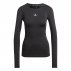 Koszulka adidas Techfit Longsleeve Tee W Czarna
