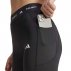 Legginsy adidas Techfit Stash Pocket Full-Length Leggings W Czarne