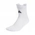 Skarpetki adidas Run X Cushioned Sock U Biało-Czarne