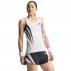 Koszulka adidas Adizero Archive Running Singlet W Biało-Czarna