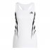 Koszulka adidas Adizero Archive Running Singlet W Biało-Czarna